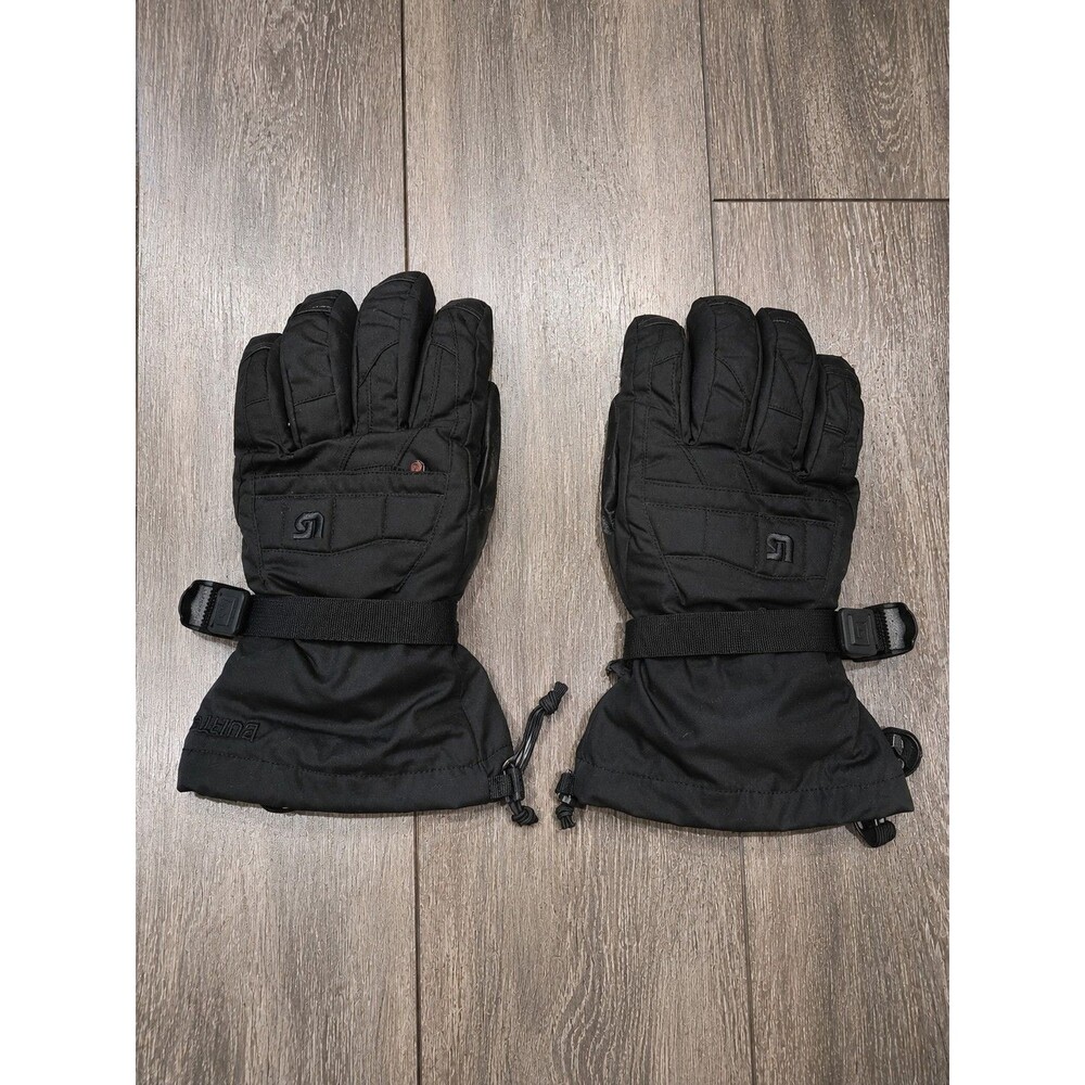 Burton Baker Gloves Mens Small Black Snowboard Ski Winter Waterproof